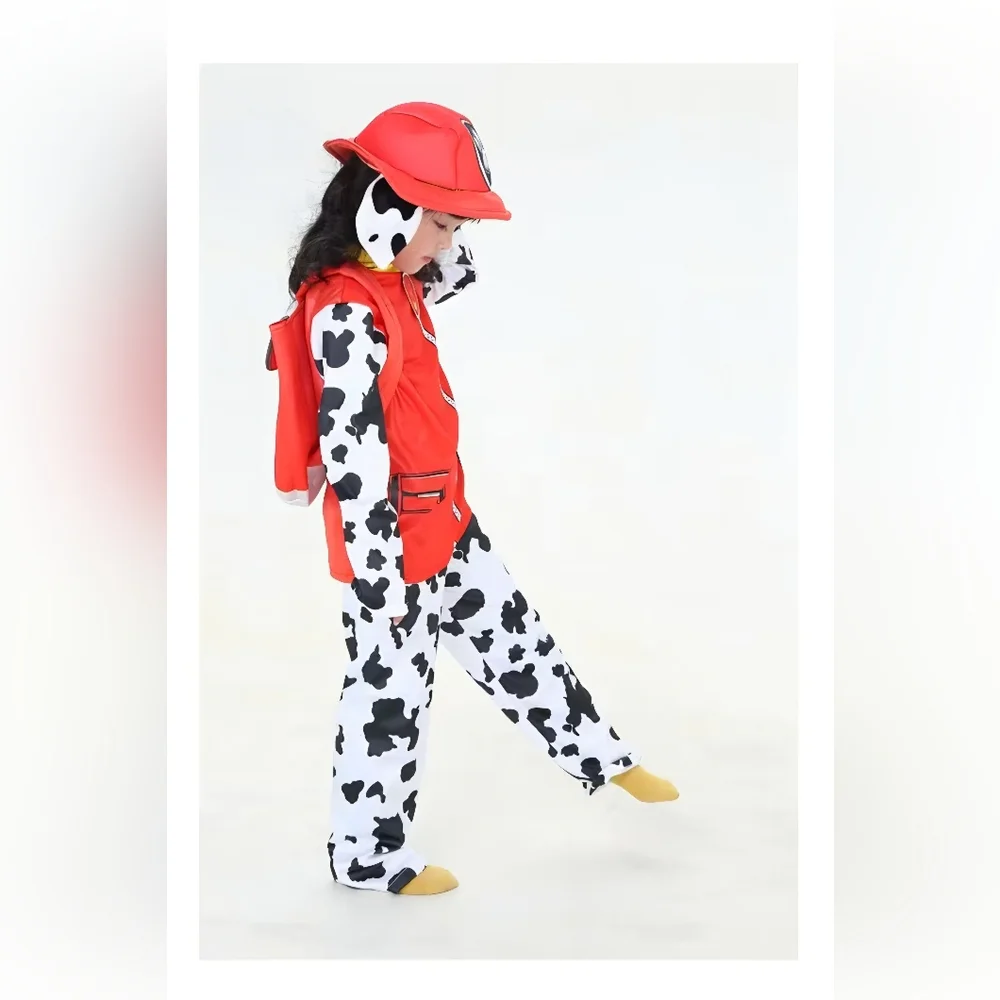 Marshall Dalmatian Paw Patrol Toddler Halloween Costume Boys / Girls Sizes 4T 5T